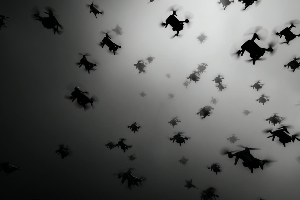 Drone swarm